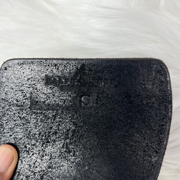 Vintage Ralph Lauren Kidney Leather Studded Corset Belt Women’s Small Black - Picture 15 of 15